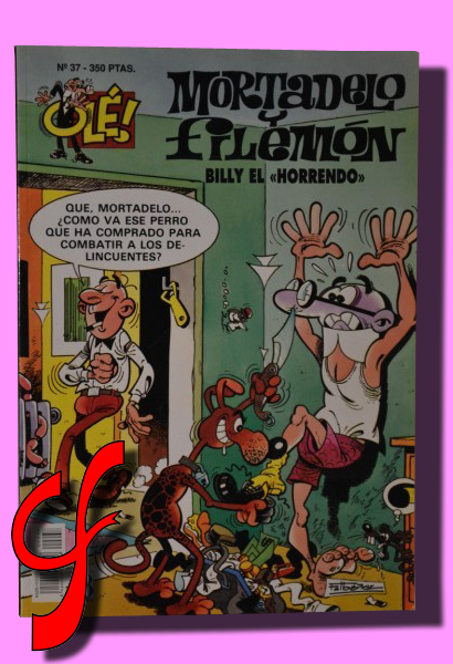 MORTADELO Y FILEMN. Billy el "horrendo". N 37 Coleccin Ol